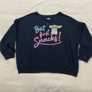 Star Wars Navy Sweatshirt Size 3X